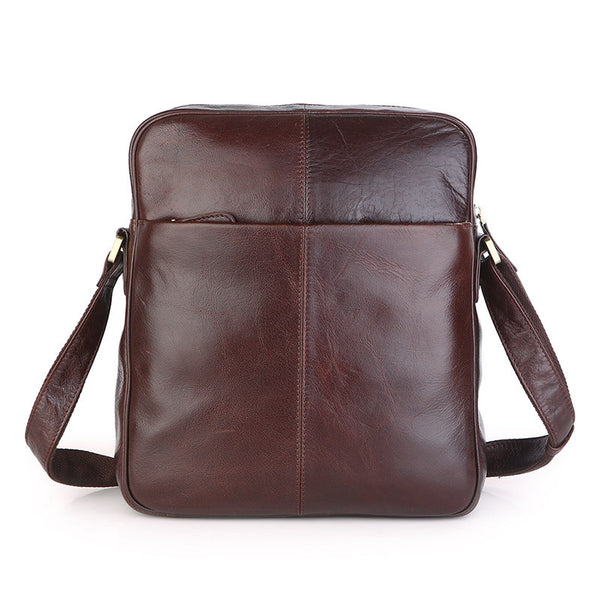 Cheap Fashion Mens Shoulder Bags Leather Messenger Bags Man
