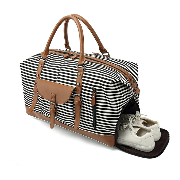 Women's Canvas Travel Tote Bag