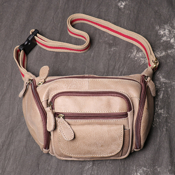 Shop Leather Sling Bag, Crossbody Fanny Pack, Chest Bags -HIMODA