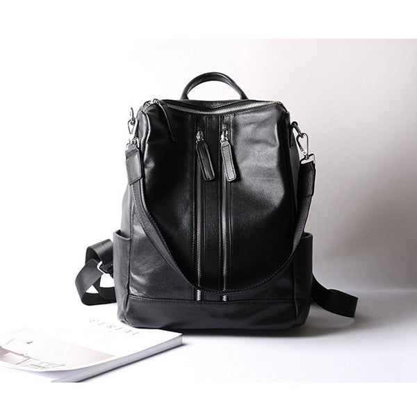 Convertible Backpack Purse - Gray