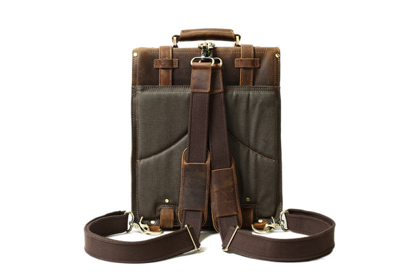 Full Grain Leather Backpack Purse, Designer Backpack, Natural Leather –  ROCKCOWLEATHERSTUDIO