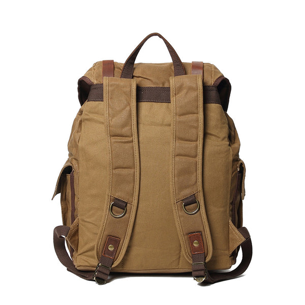 Waxed Canvas Travel Backpack at L.L. Bean