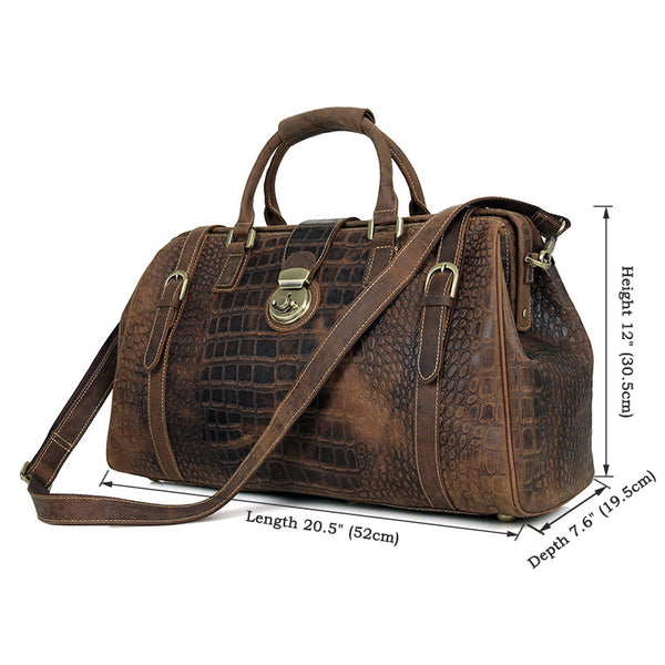 Travel Bags Vintage Men Travel Totes For Women Suitcases Handbags