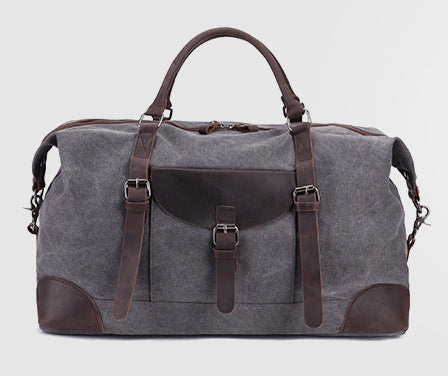 Campaign Waxed Canvas Rolling Carry-On Duffle Bag | Mission Merc