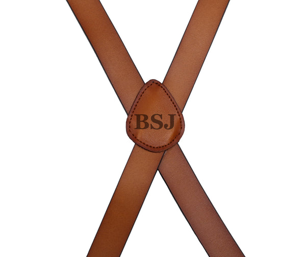 Mens Leather Suspenders Y Back Design Adjustable Suspender with 4 Meta –  ROCKCOWLEATHERSTUDIO
