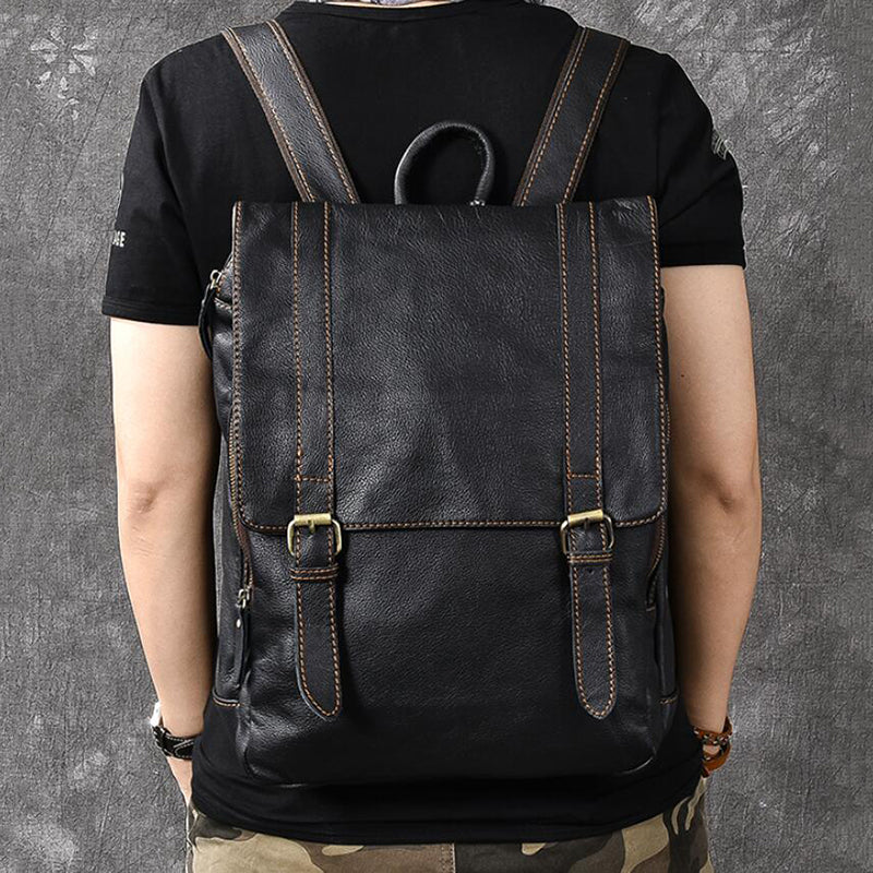 Buy Laptop Backpack for Men, Eco Leather Hipster Backpack, College  Backpack, Travel Backpack, Unisex Backpack, Men's Bag, School Backpack  Online in India 