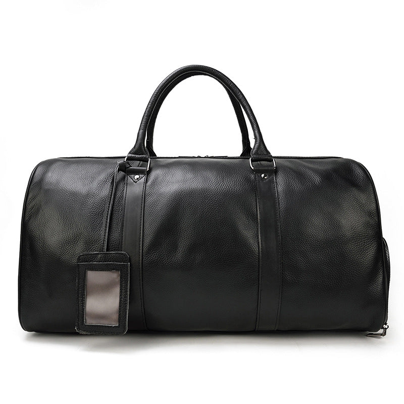 Schneiders® Leather and Cowhide Duffle Bag