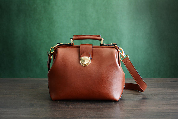Brown Leather Doctor Bag