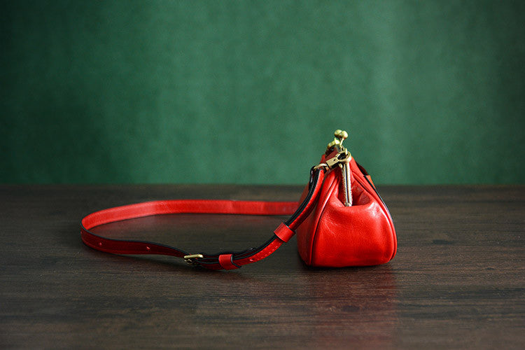 Handmade Italian Vegetable Leather Satchel Bag Messenger Shoulder Bag  Crossbody Bag D036