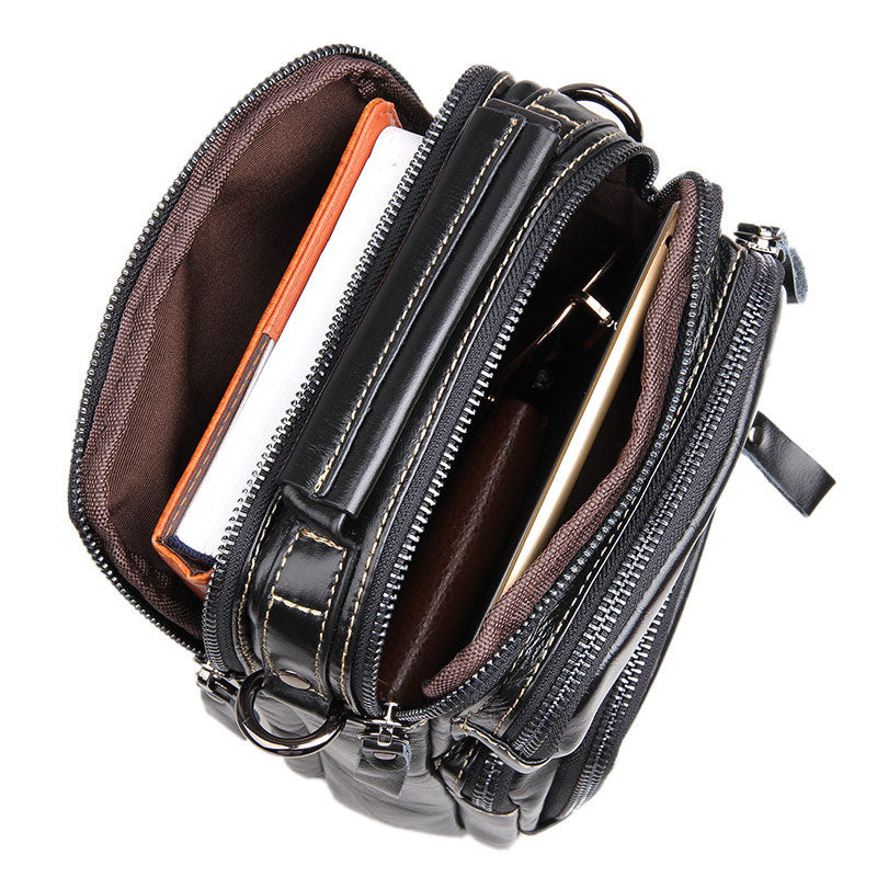 Side Bags For Mens Vertical Messenger Bag Mens Work Bags Cool Messenge –  ROCKCOWLEATHERSTUDIO