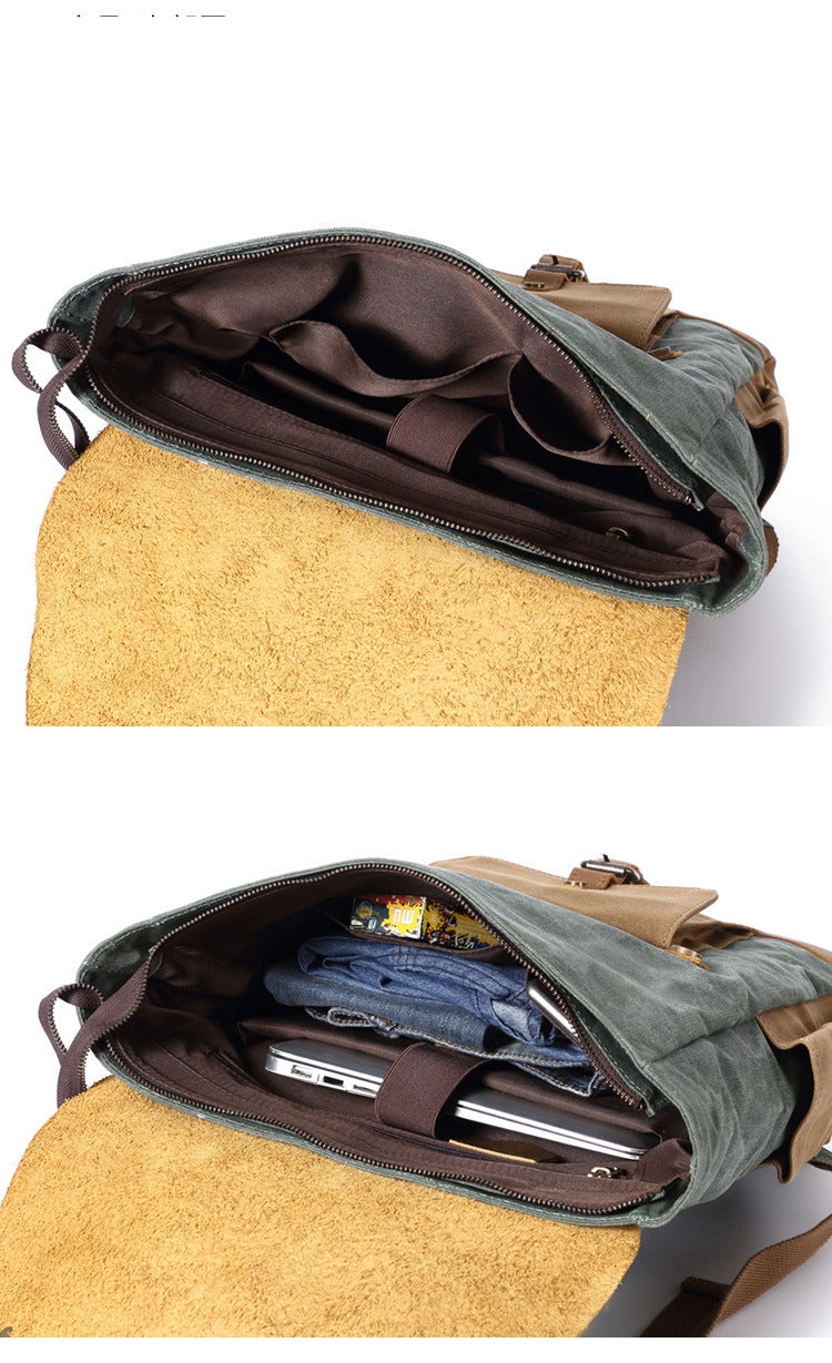 MaxxCloud Vintage Denim Laptop Backpack Casual Canvas Daypack Handbag Purse  Lightweight Rucksack Shoulder Bag