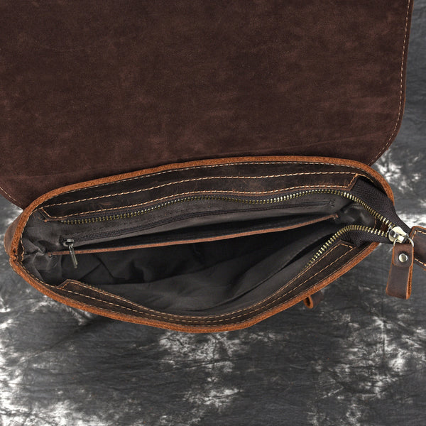 Vintage Leather Weekend Bag with Shoes Compartment, Crazy Horse Leathe –  ROCKCOWLEATHERSTUDIO