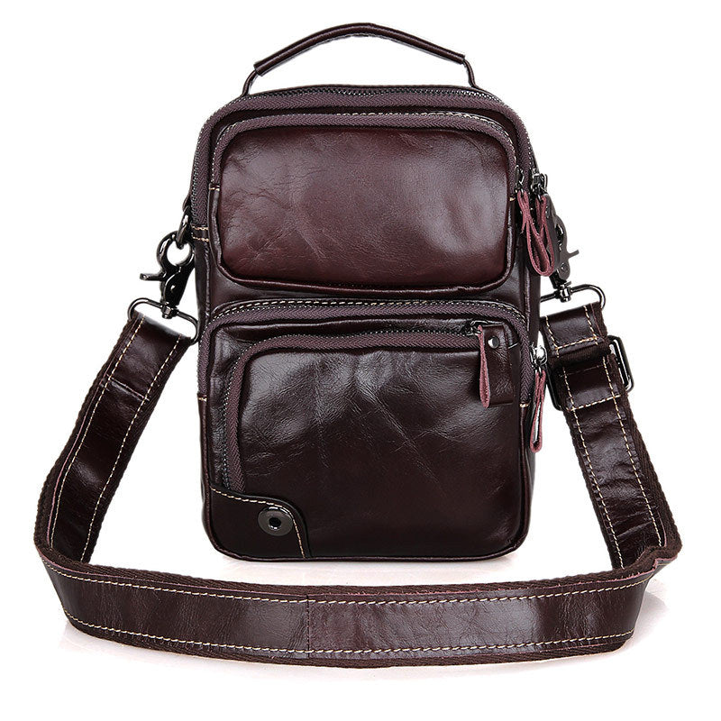 Side Bags For Mens Vertical Messenger Bag Mens Work Bags Cool Messenge –  ROCKCOWLEATHERSTUDIO