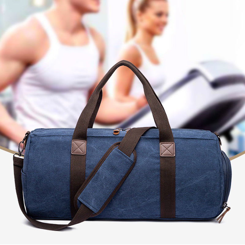 Canvas gym bag hot sale