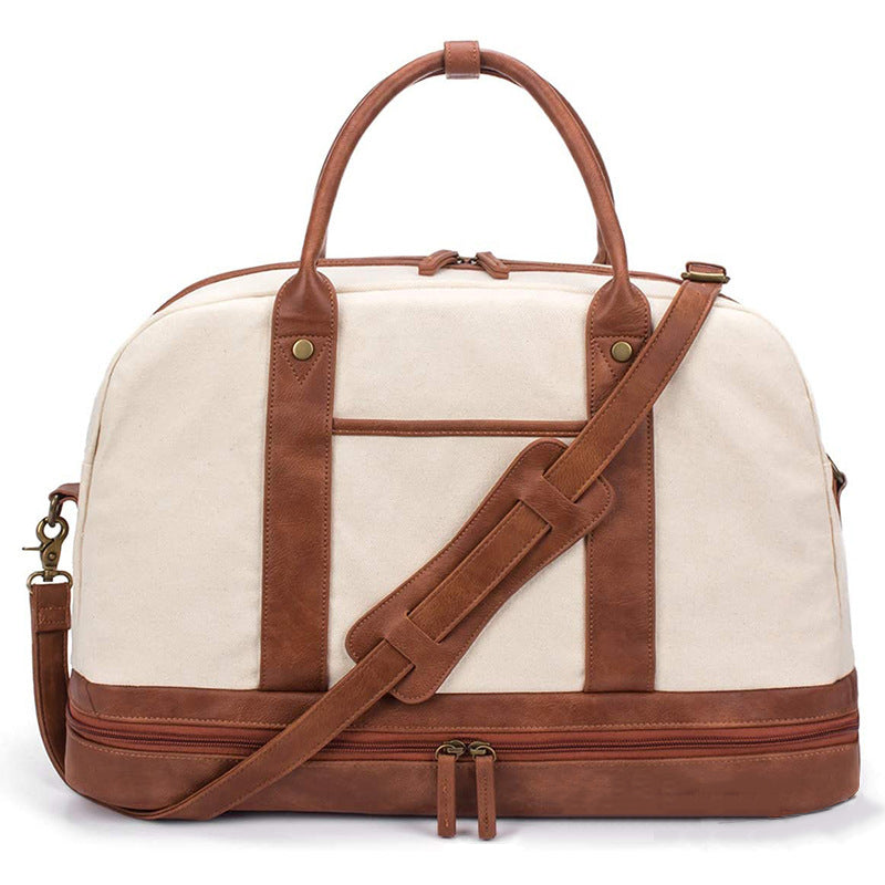 Canvas weekend shop bag womens