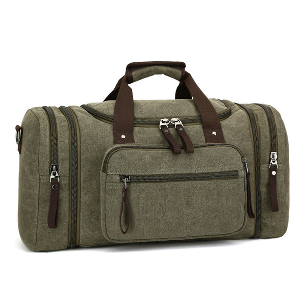 Green Large Travel Duffle Bag for Women & Men