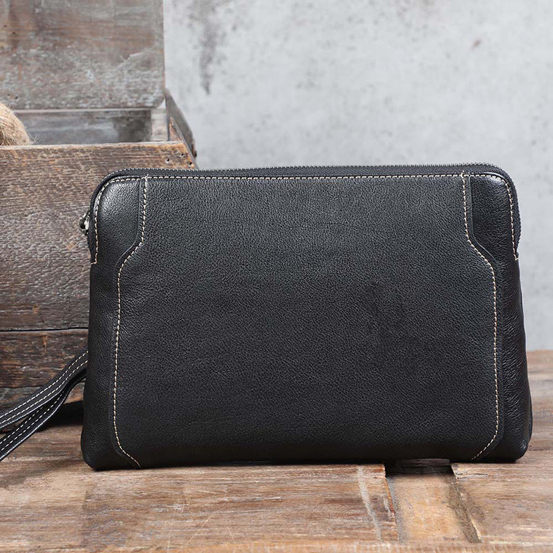Fashion Classy Leather Men Envelope Bag/Big Men Wallet/Wrist Bag