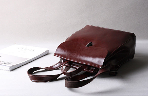 Genuine Leather Mens Handbag Black Mini Shoulder Bags Designer Man Bag Brown