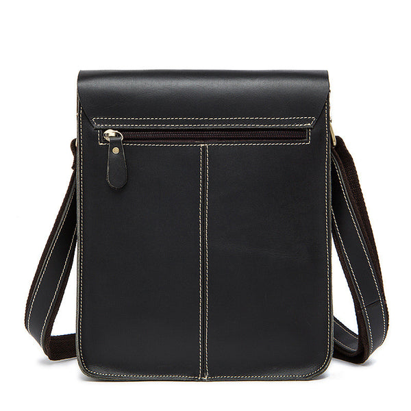 Leather Crossbody Bag Men Designer Messenger Bag for Men Handmade Leather  Bag