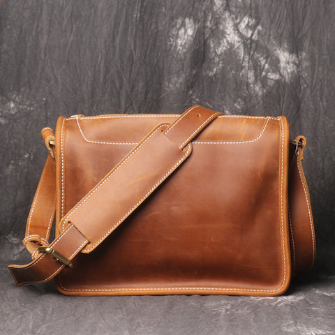 Side Bags For Mens Vertical Messenger Bag Mens Work Bags Cool Messenge –  ROCKCOWLEATHERSTUDIO