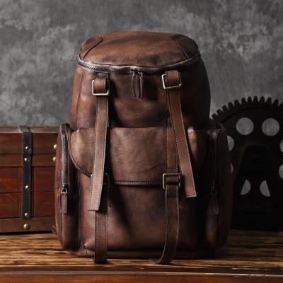 Leather Traveler Backpack