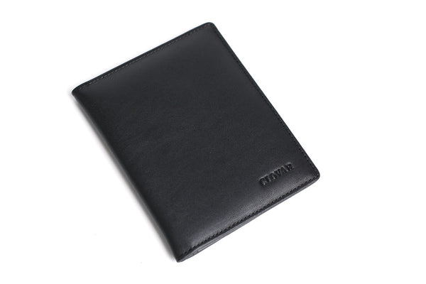 Monogram Leather Travel Wallet