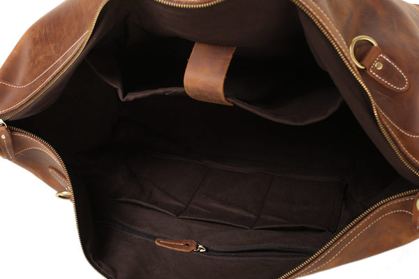 Leather Travel Bag – DÖTCH CLUB