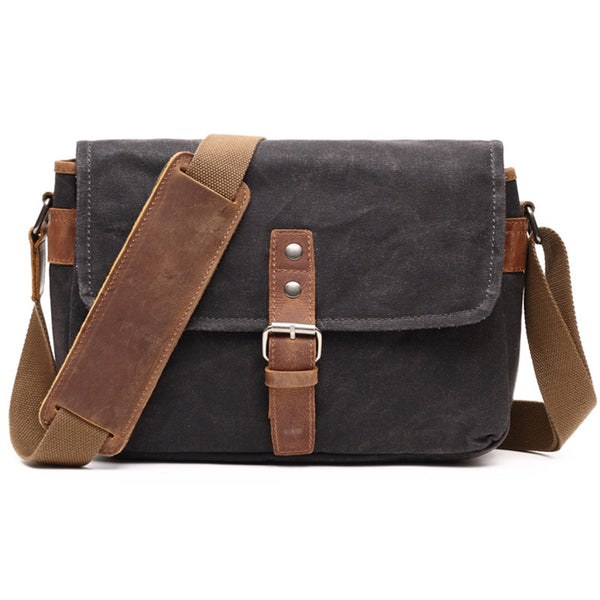 Leather Crossbody Camera Bag Messenger Camera Bag DSLR 