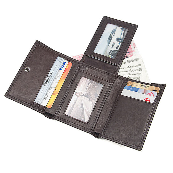 Personalized Trifold Wallet Mens Trifold Wallet Mens Gift Wallet